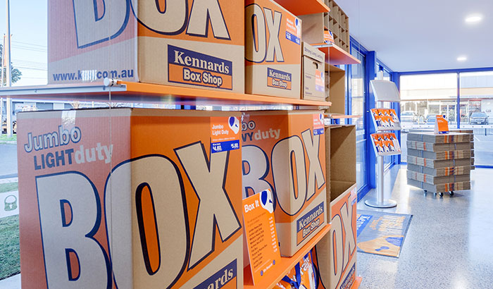 gezagvoerder Binnenwaarts Verbeteren Useful Information About Our Box Shop | Kennards Self Storage